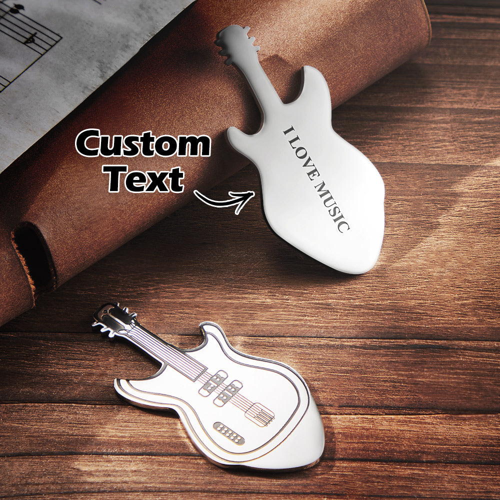 Guitar Shape - Personalized Guitar Pick
