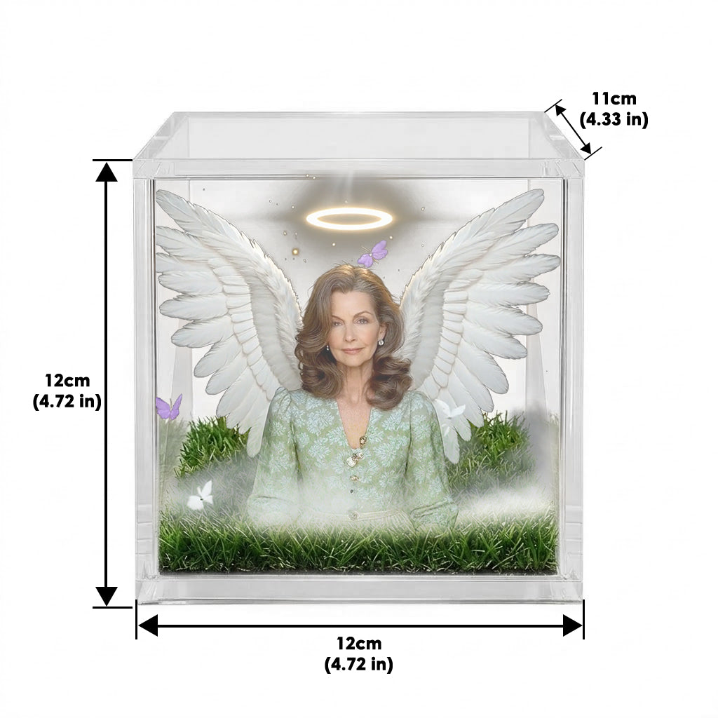 Custom Any Photo Always With You - Personalized Memorial 3D Memory Box
