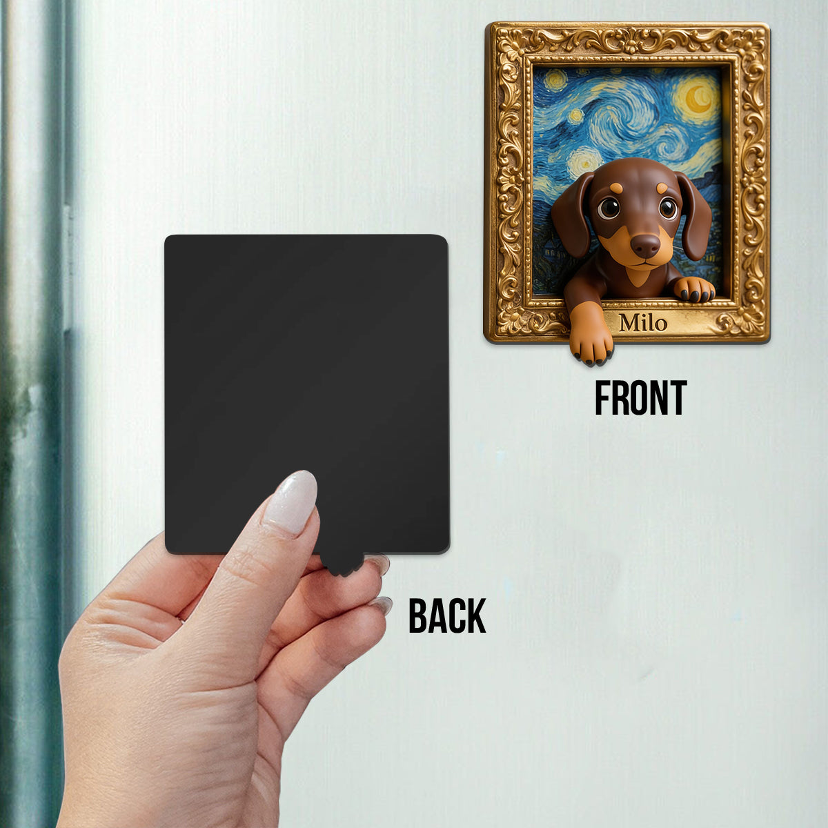 Custom Any Photo - Personalized Dog Magnet