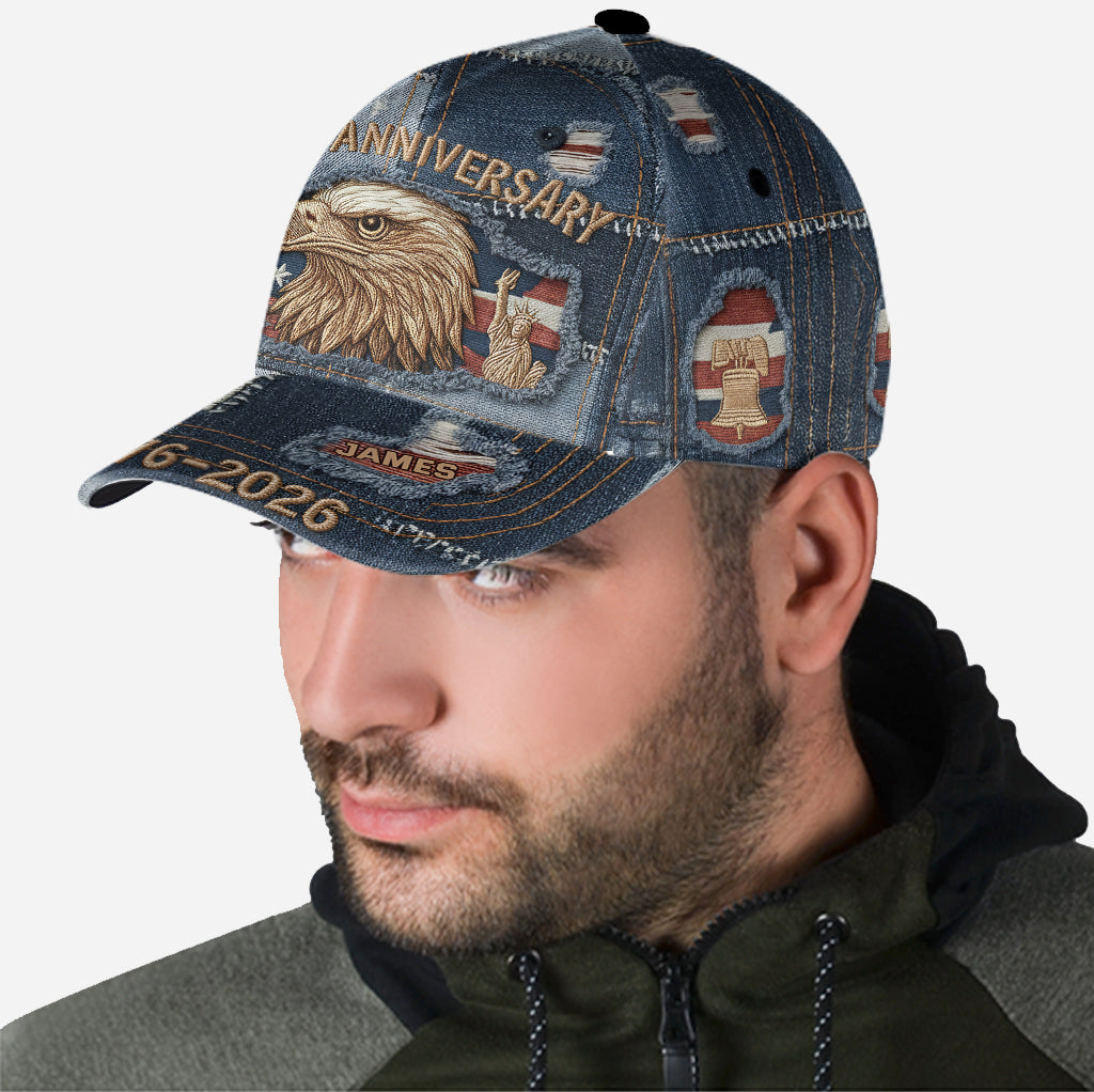 250th Anniversary USA - Personalized Patriot Classic Cap
