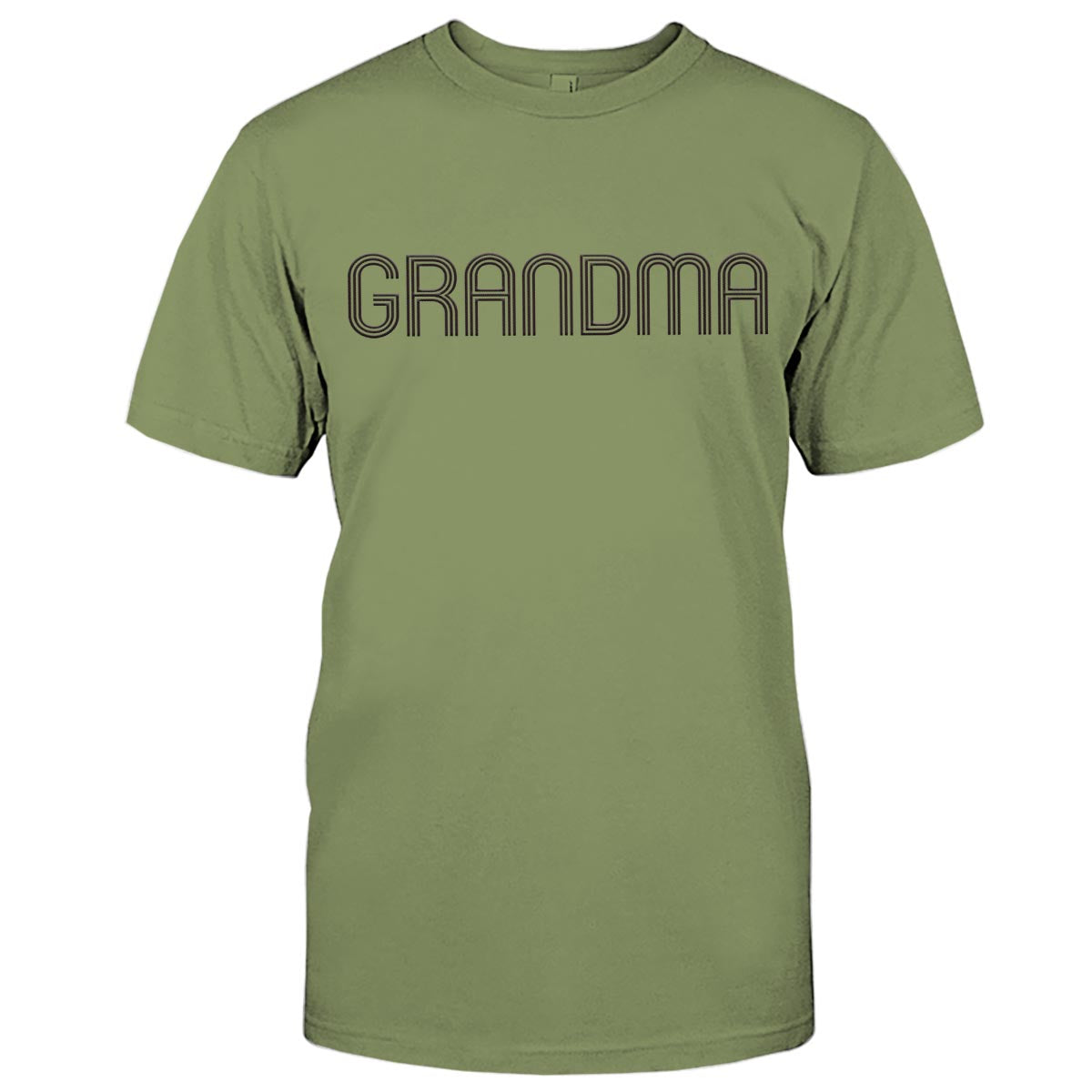Custom Name - Personalized Grandma Embroidered T-shirt