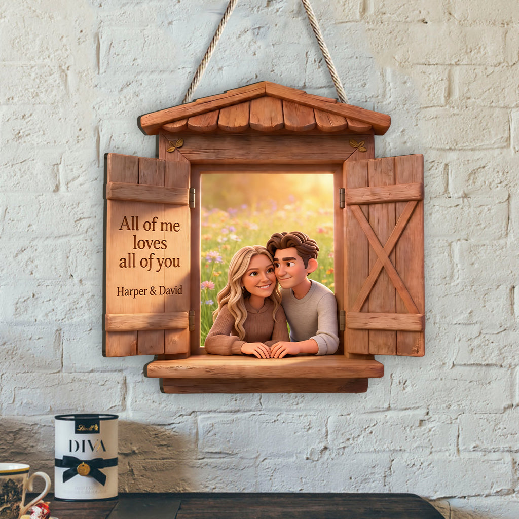 Custom Any Photo - Personalized Couple Custom Shaped Wood Sign