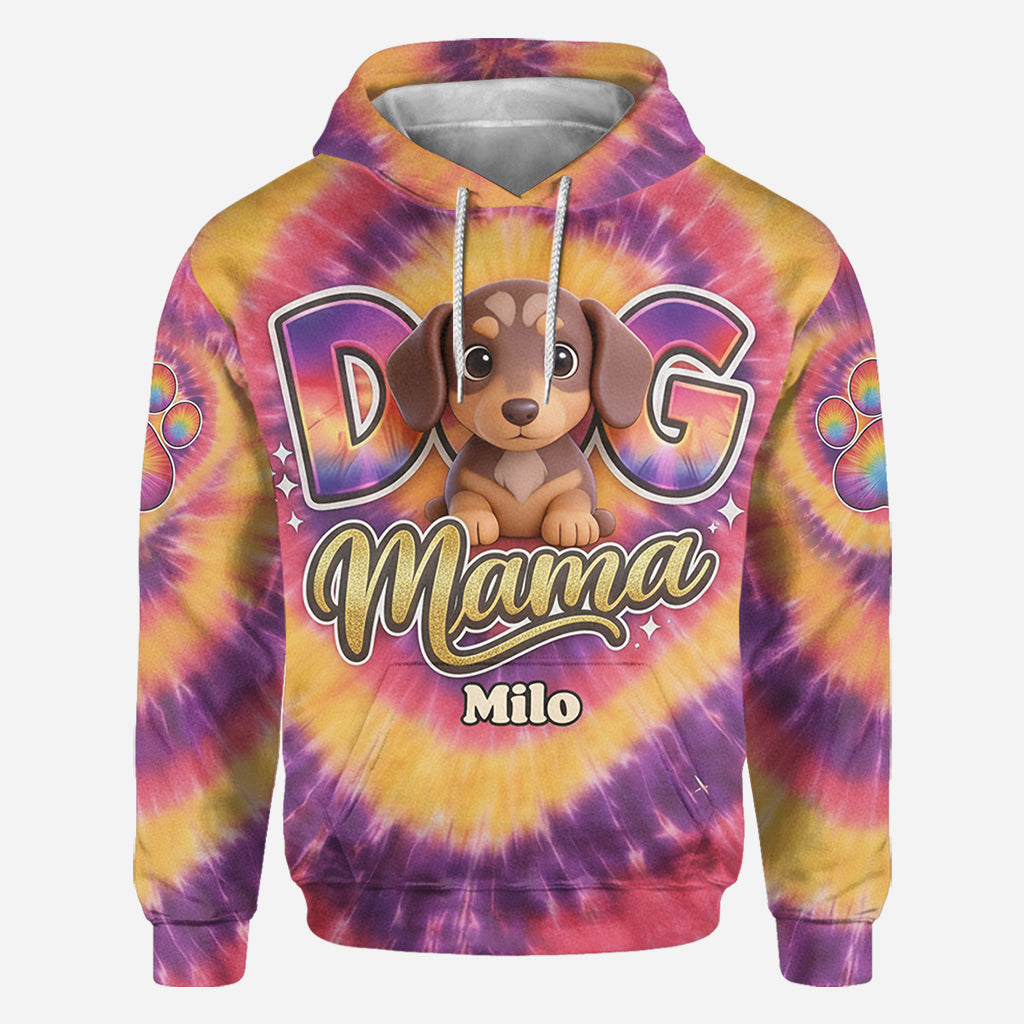 Custom Any Photo Dog Mama - Personalized Dog All Over Shirt