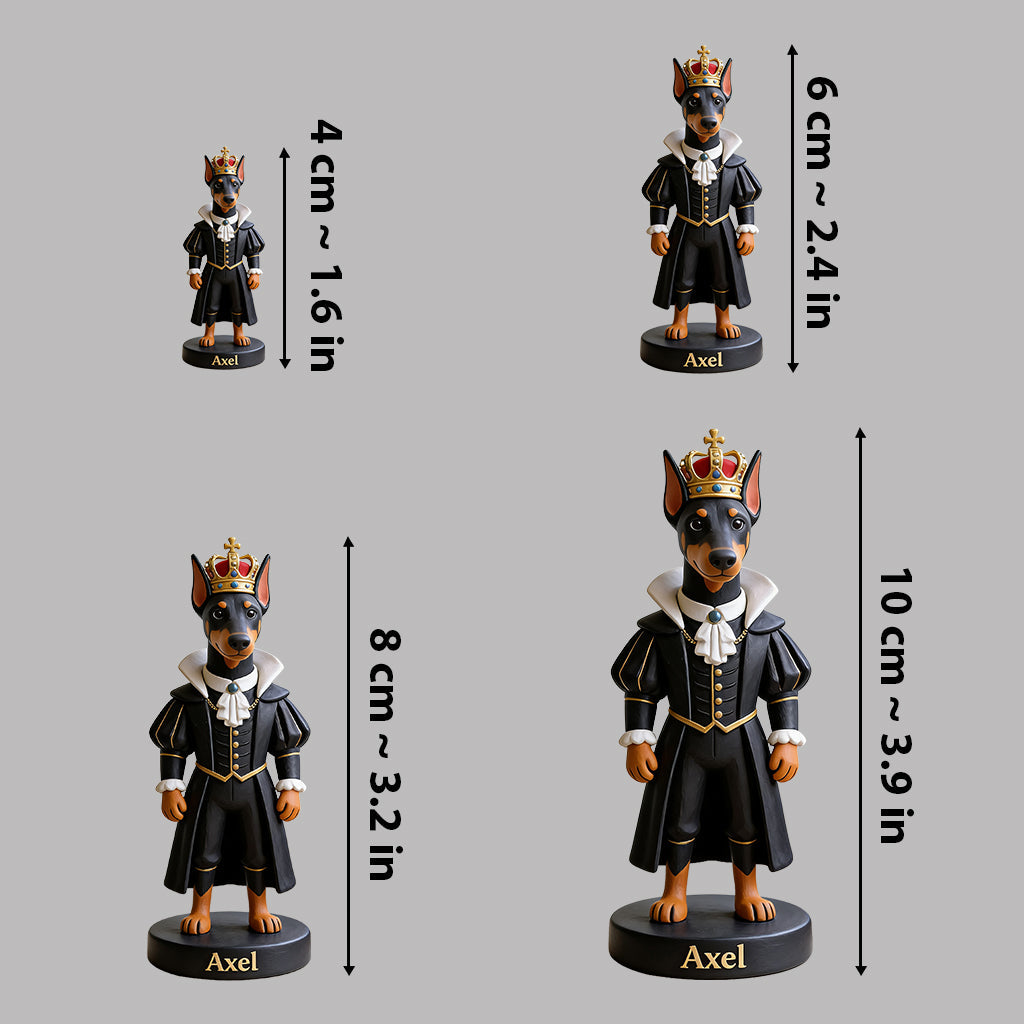 Any Photo Royal Pet - Personalized Dog Premium 3D Figurine