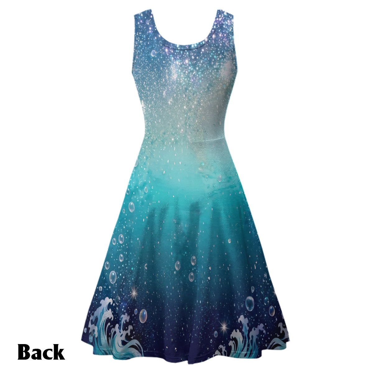 Best Mom Ever - Personalized Turtle Sleeveless Dress