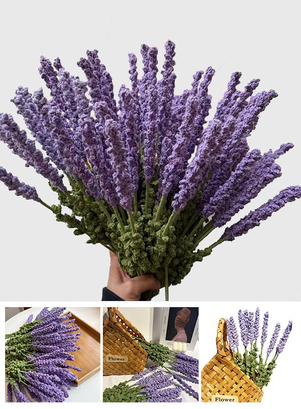 Handmade Crochet Lanvender - Personalized Handmade Lavender Crochet