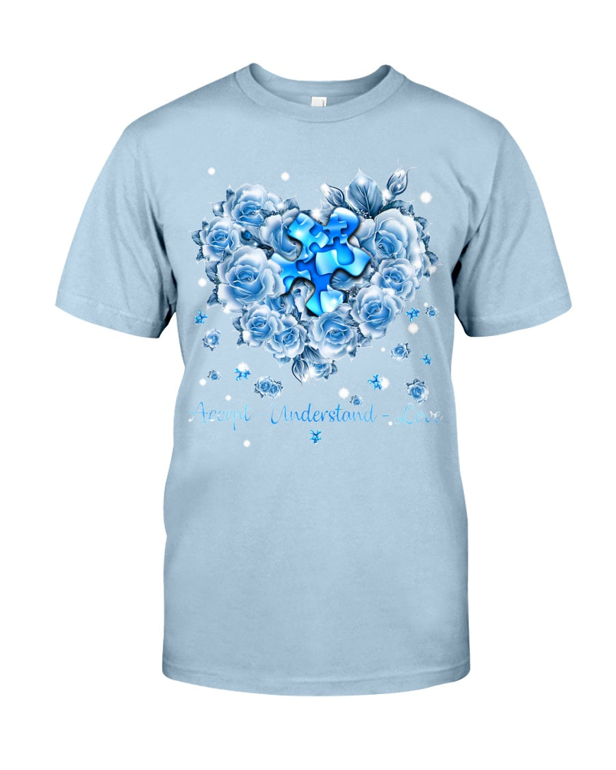 I Am His Voice He Is My Heart - Autism Awareness T-shirt and Hoodie 0921