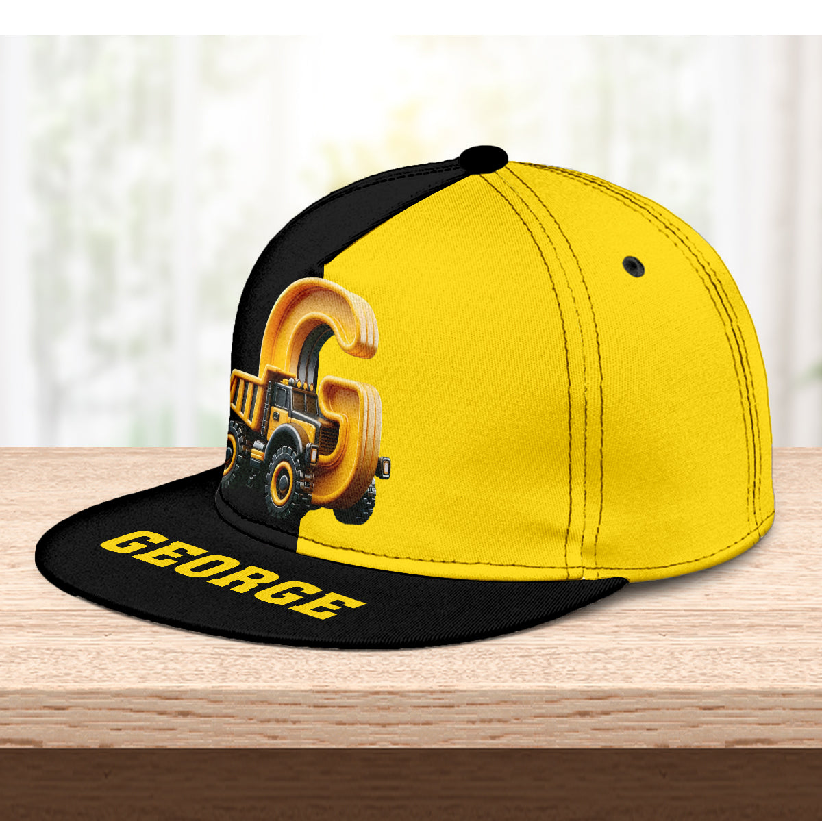 Boy's Cool Truck - Personalized Kid Snapback