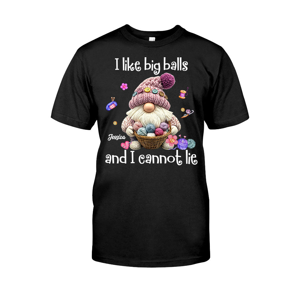 I Like Big Balls And I Cannot Lie - Personalized Crocheting T-shirt And Hoodie
