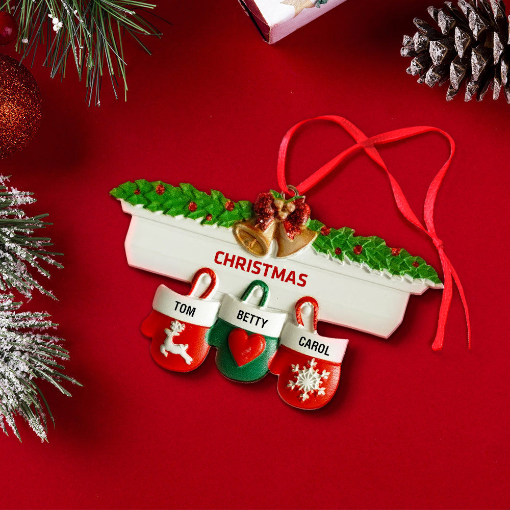 Any Family Name - Family gift for anyone - Personalized Family Gift Ornament