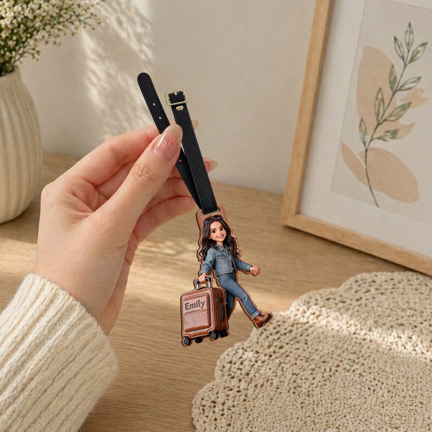 Custom Any Photo - Personalized Travelling Luggage Tag