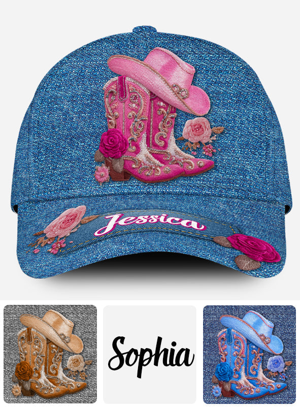 Cowgirl Boots - Personalized Cowgirl Classic Cap