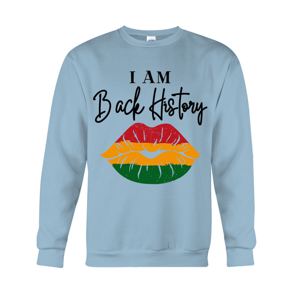 I Am Black History - Personalized African American T-shirt And Hoodie
