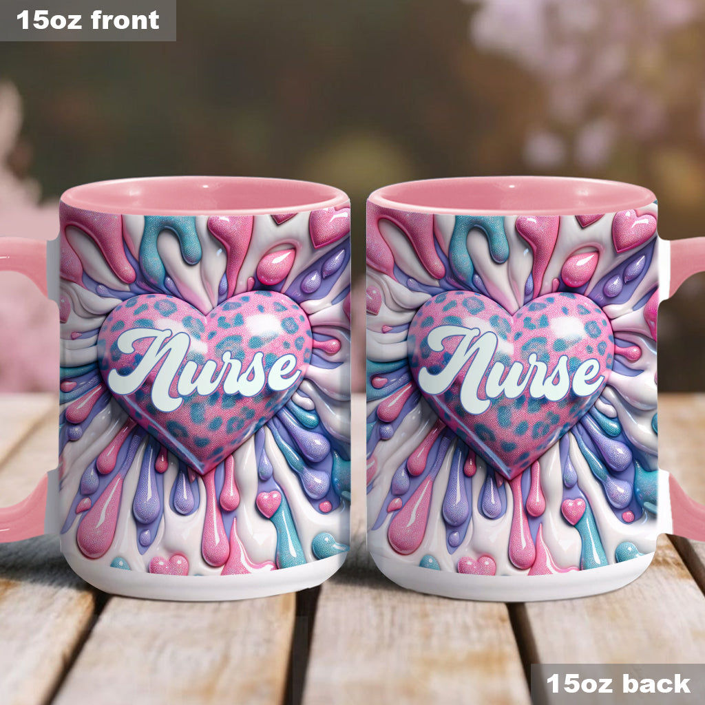 I Love My Job - Personalized Colleague Accent Mug