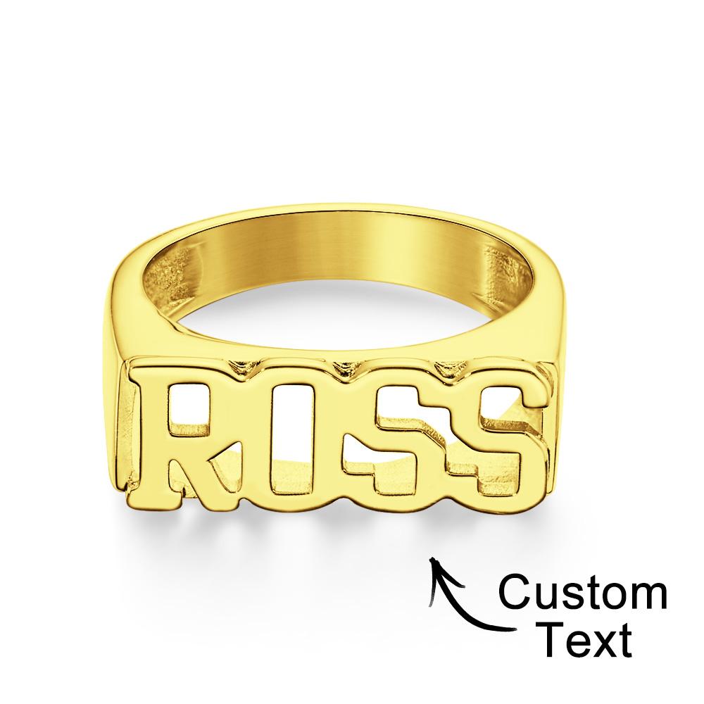 Engraved Block Name - Personalized Engraved Block Name
