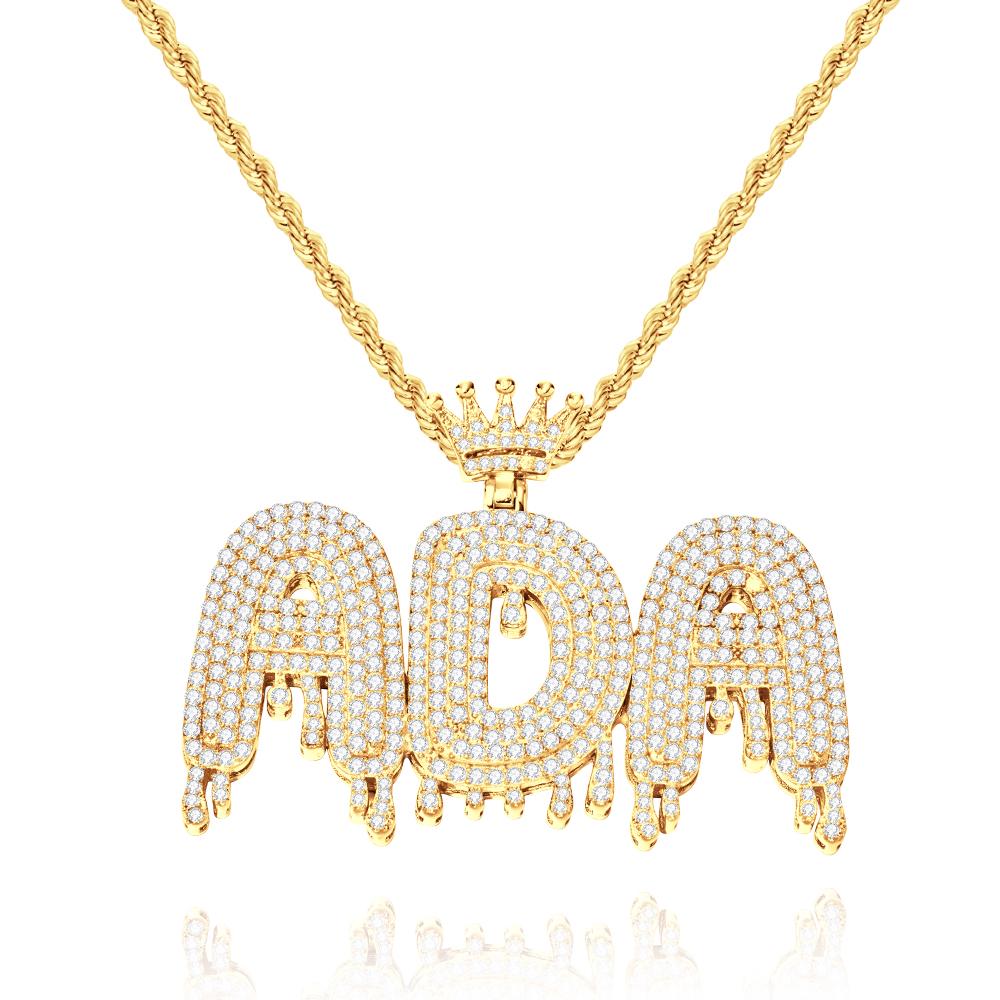 Bling Bling - Personalized Bling Name Pendant