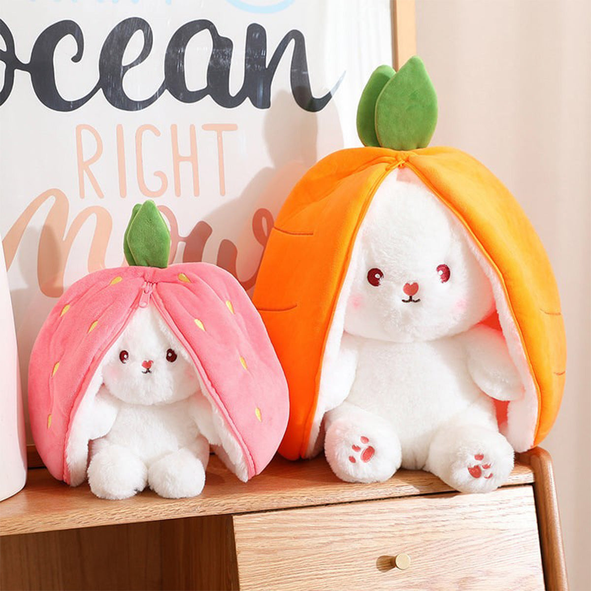 Fruit Bunny Doll Plush Toy - Easter Day Fruit Bunny Doll Plush Toy