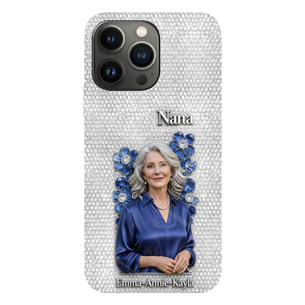 Forever Loved Grandma Diamond - Perfect Mother's Day Gift - Personalized Grandma Full Print Phone Case