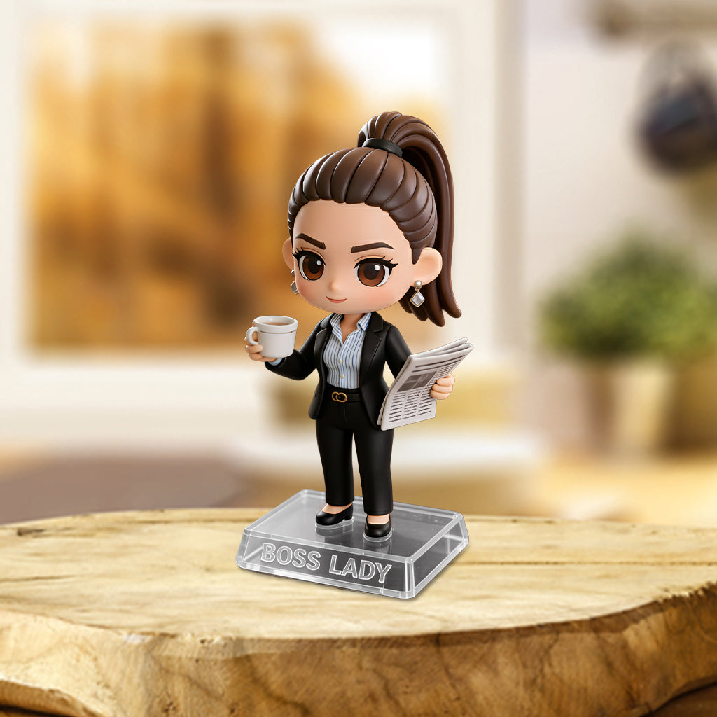 Custom Photo and Preview Instantly - Personalized Colleague Custom Shaped Acrylic Plaque