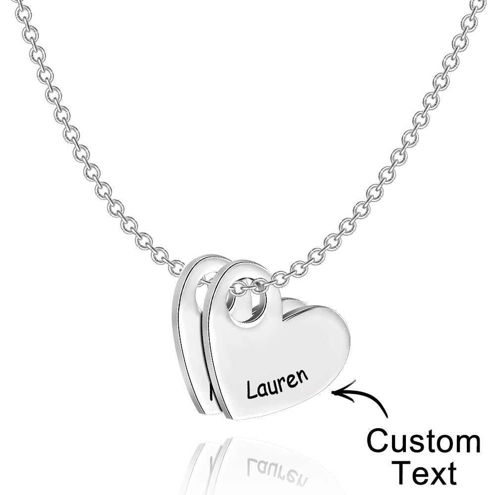 Any Name - Personalized Name Heart Necklace