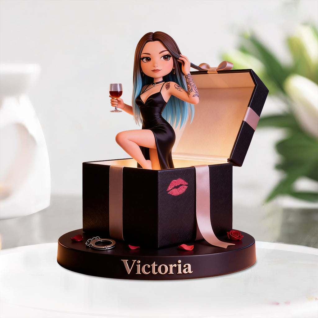 Gift For Him - Personalized Couple Custom Shaped Acrylic Plaque