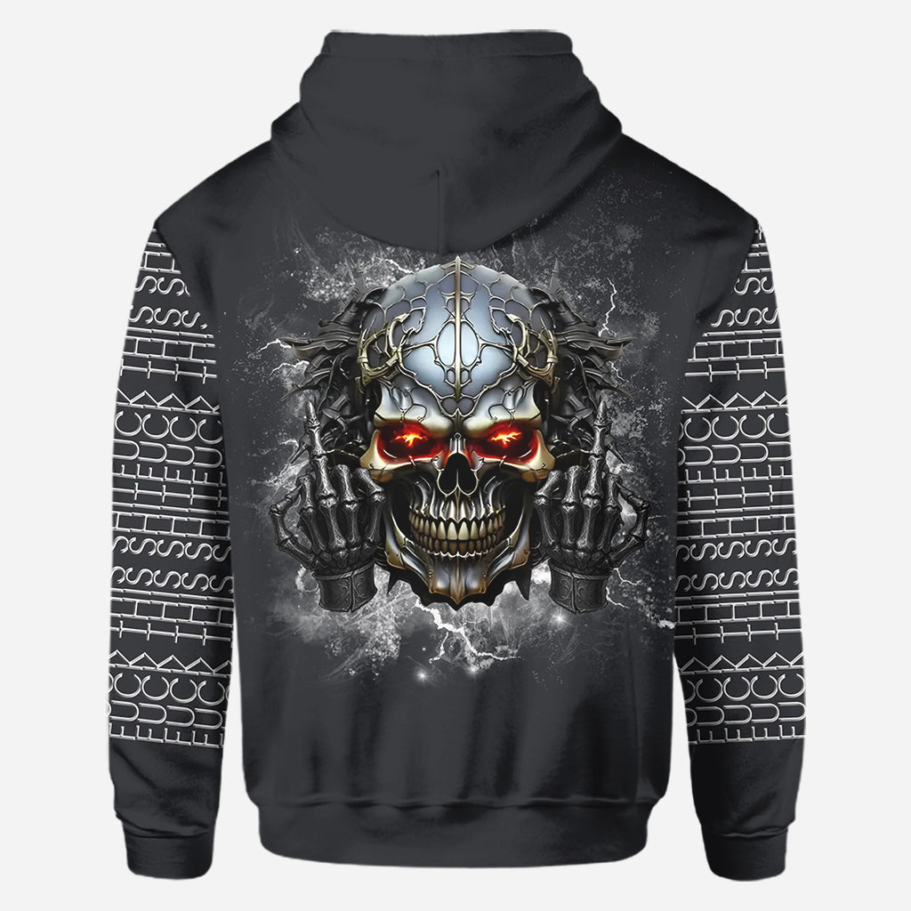 F*ck This Sh*t - Personalized Skull All Over Shirt