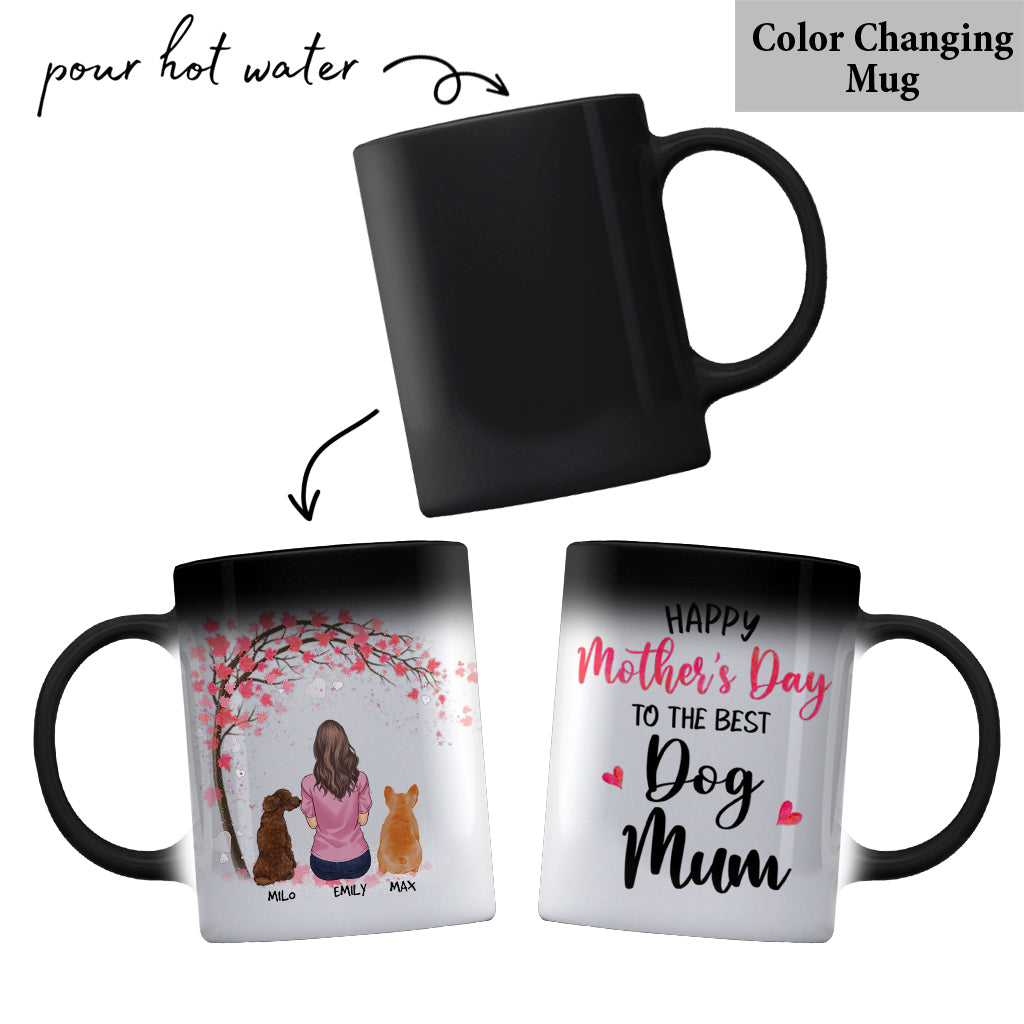 Happy Mother's Day To The Best Mom - Dog gift for who lose dog - Personalized Mug