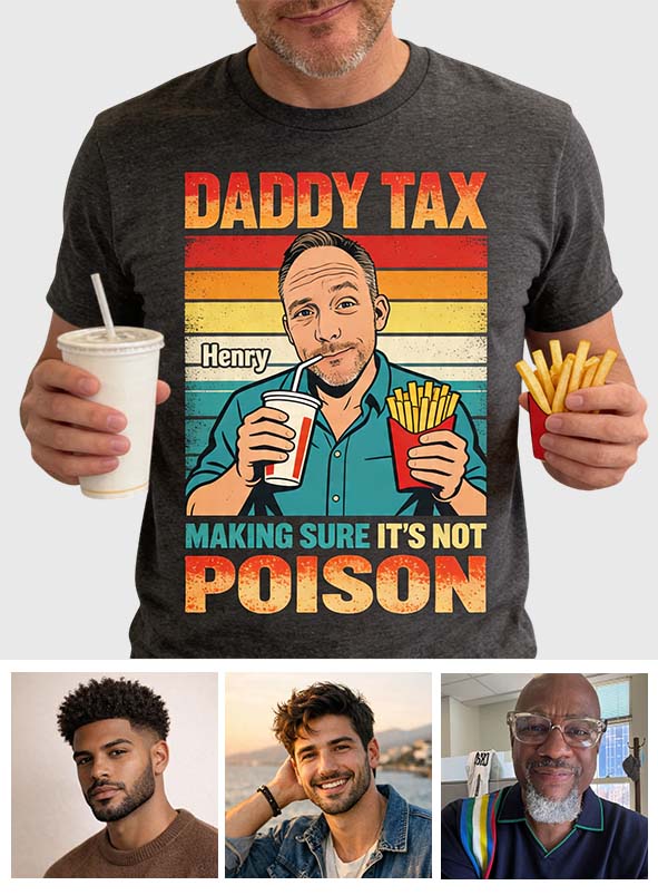Custom Any Photo - Personalized Father All Over Shirt