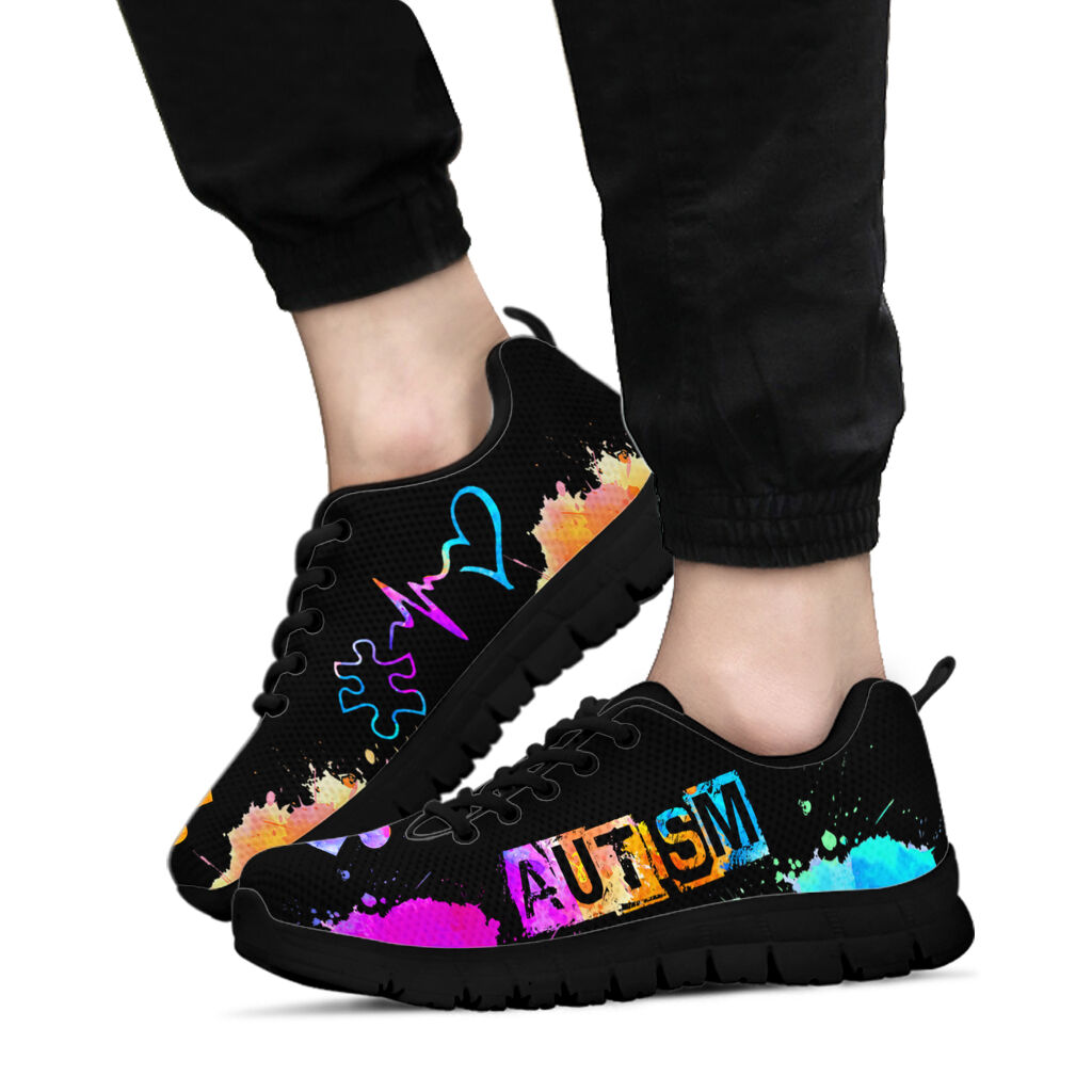 Colorful Autism Autism Awareness Sneakers 0622