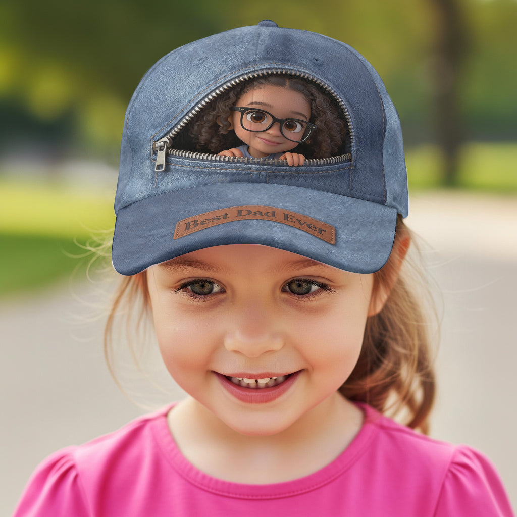Custom Any Photo - Personalized Father Classic Cap