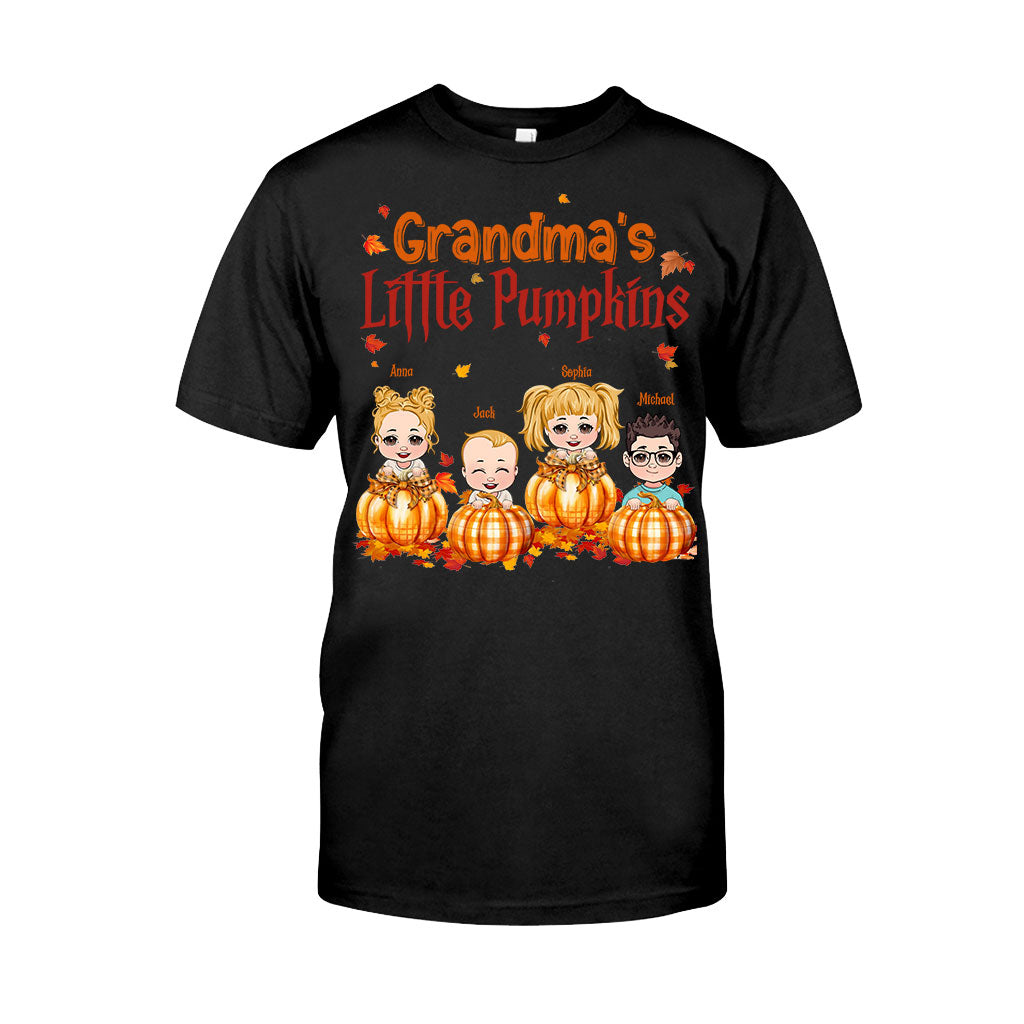 Grandma’s Little Pumpkins - Personalized Grandma T-shirt And Hoodie