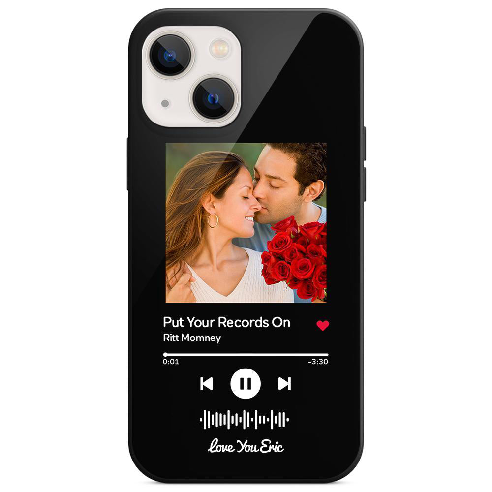 Music Code Song Photo Custom - Personalized Music Code Phone Case