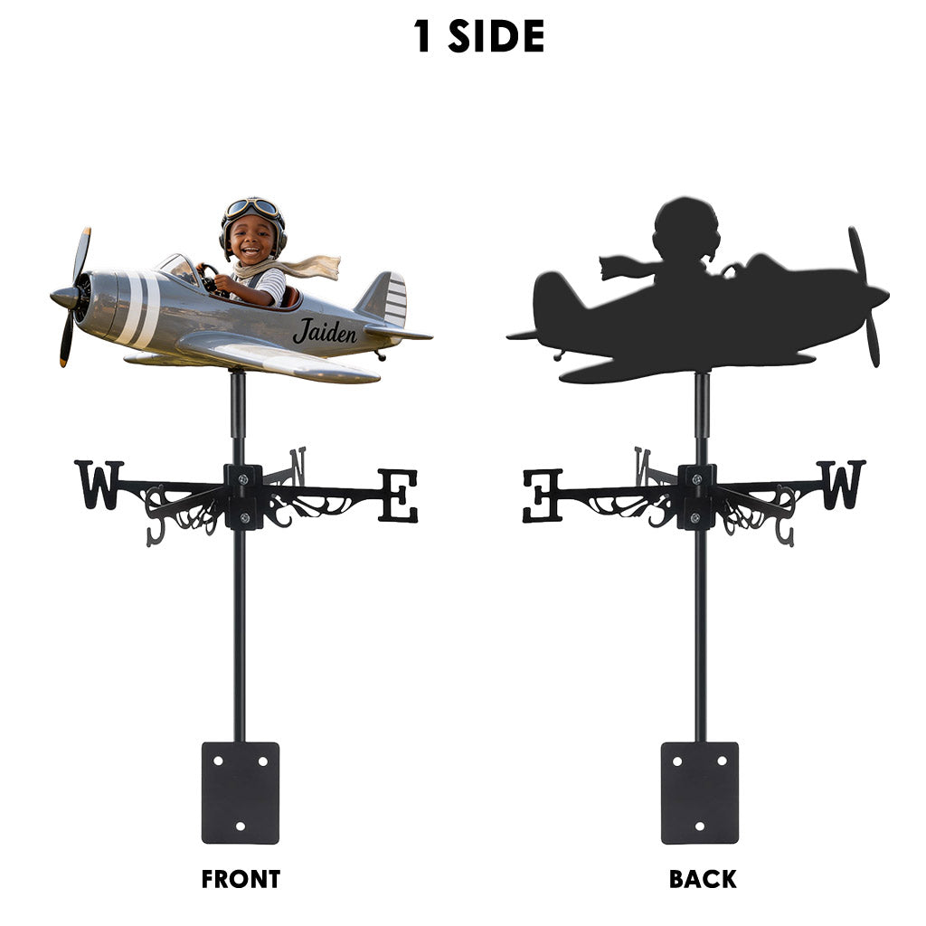 Custom Any Photo, Any Vehicle - Personalized Kid Weather Vane