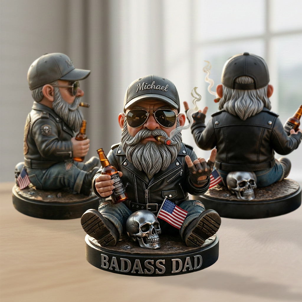 Cool Dad - Personalized Father Premium 3D Figurine