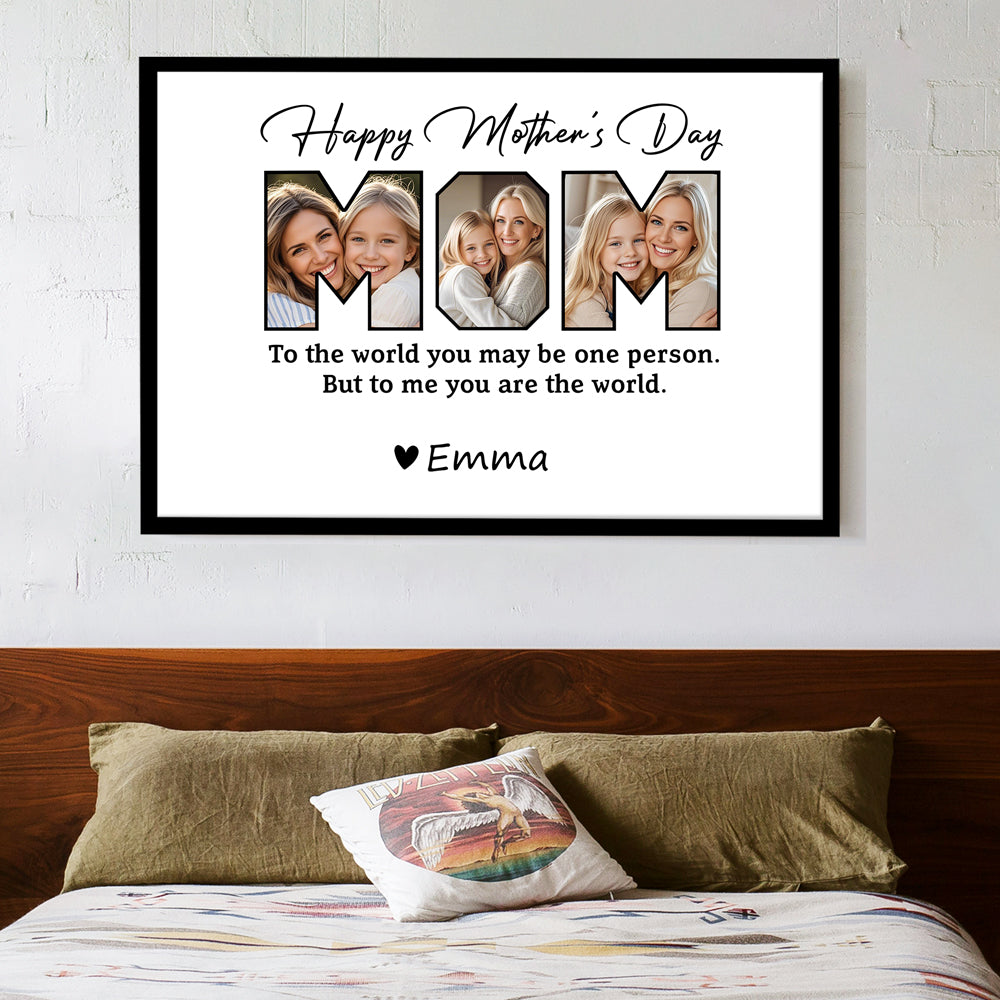 Customized Mother's Day Photo Mug – Personalized Ceramic Cup