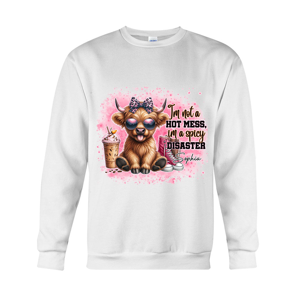 I'm Not A Hot Mess - Personalized T-shirt And Hoodie