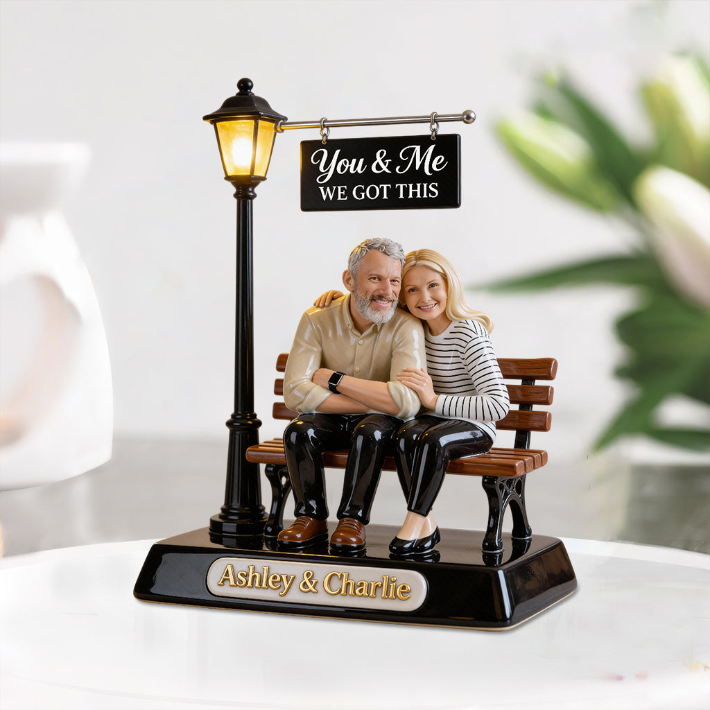 Couple Gift - Personalized Couple Custom Shaped Acrylic Plaque