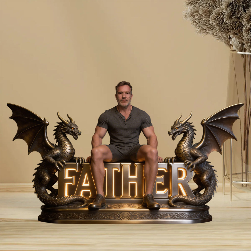 Custom Any Photo - Personalized Dragon Custom Shaped Acrylic Plaque