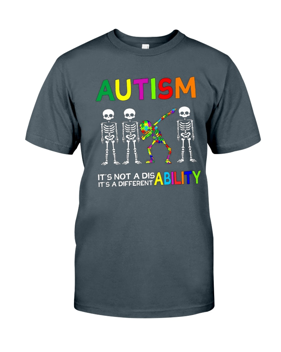 Autism It's A Different Ability - Autism Awareness T-shirt and Hoodie 0921
