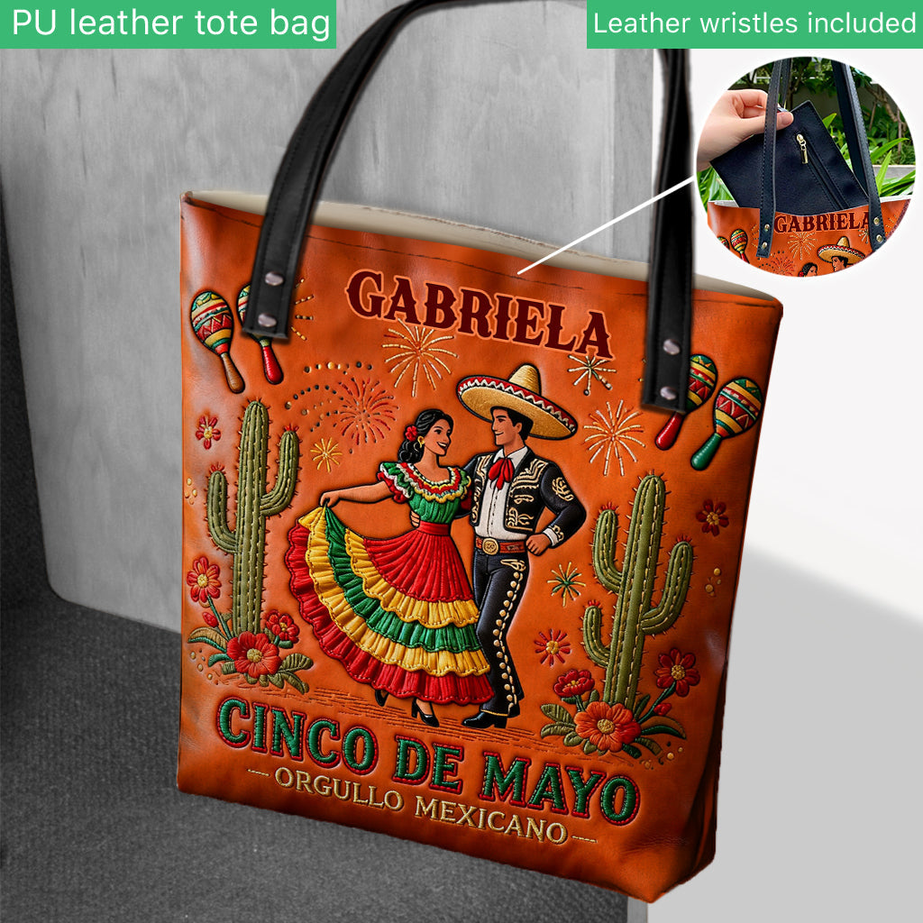 Celebrate Cinco De Mayo - Personalized Cinco de Mayo Tote Bag