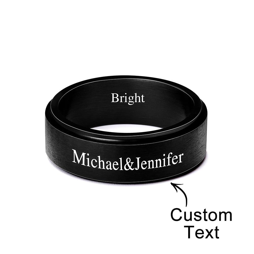 All Black Spinner - Personalized All Black Spinner