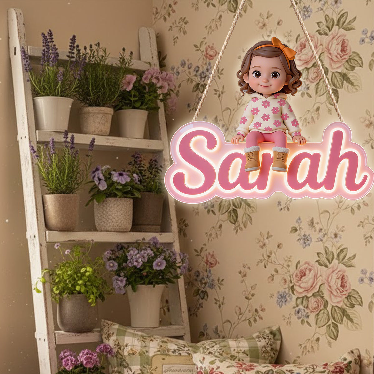Any Photo - Personalized Kid LED Light Acrylic Sign
