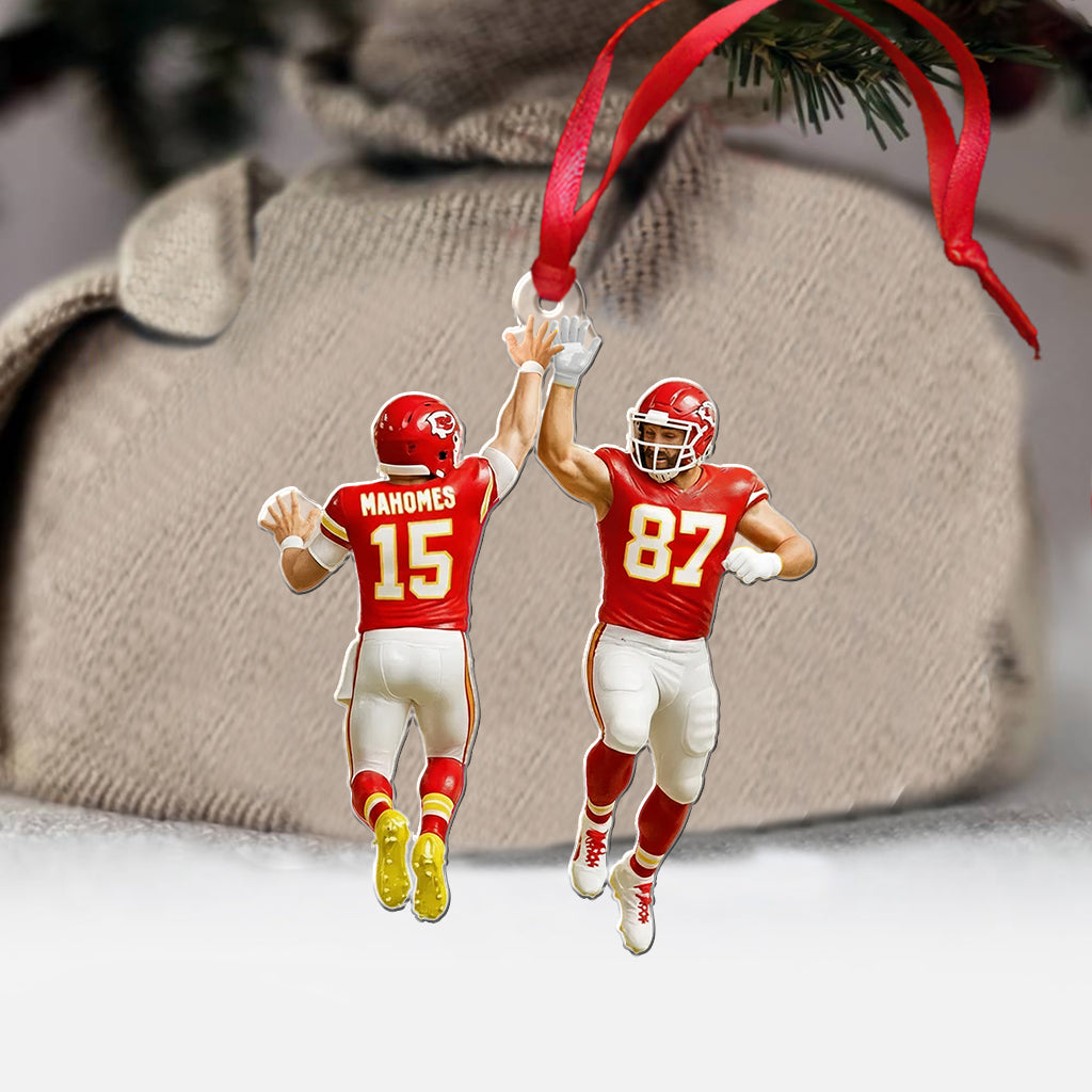 Game Day - Personalized Football Ornament