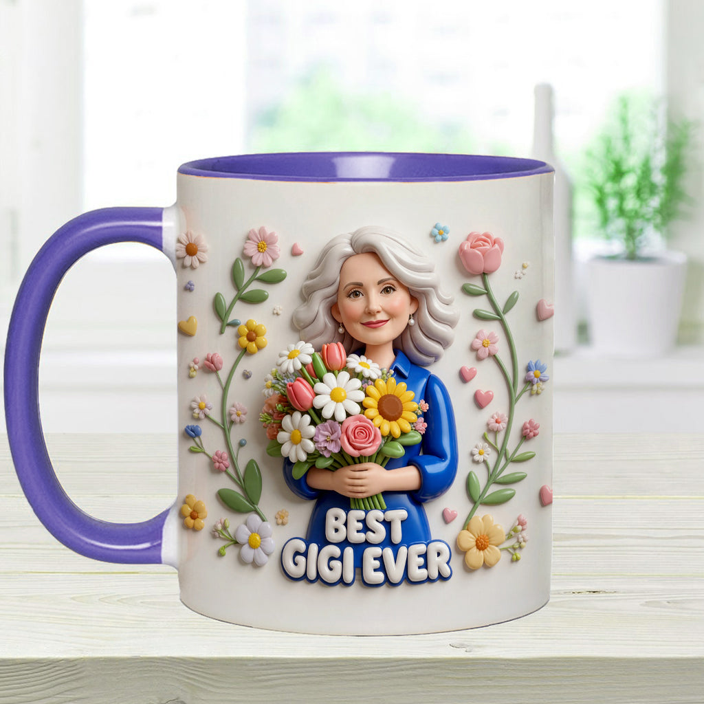 Custom Any Photo - Personalized Mother Accent Mug & Coaster