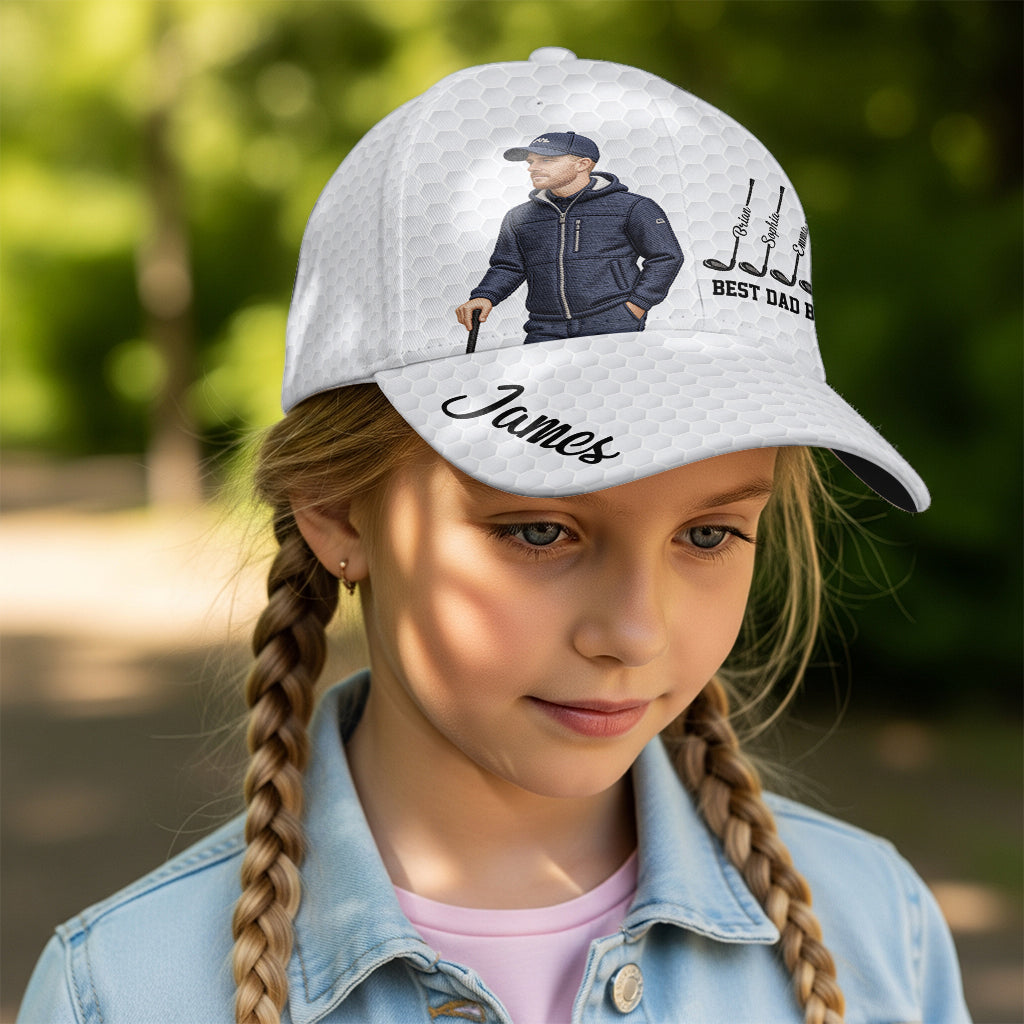 Best Dad By Par - Personalized Golf Classic Cap