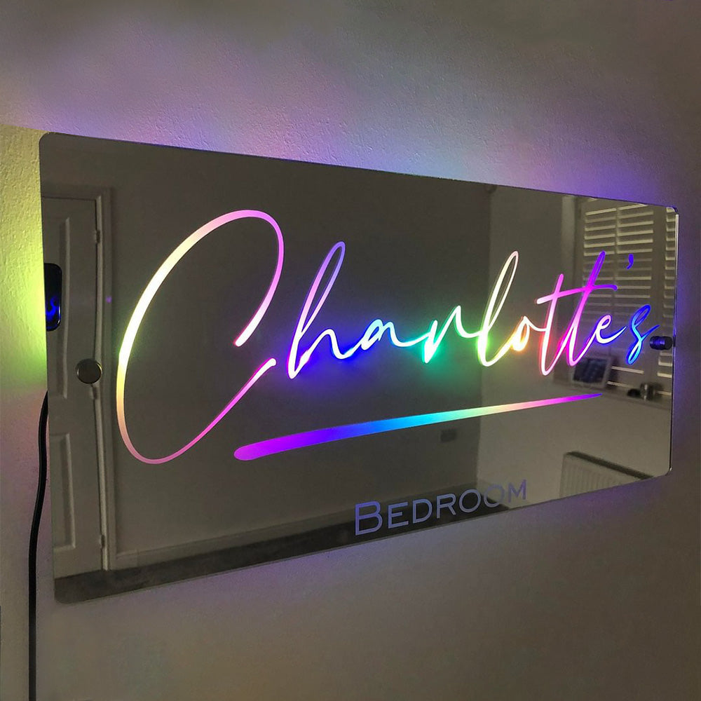 Any Name - Personalized Any Name Neon Light Mirror