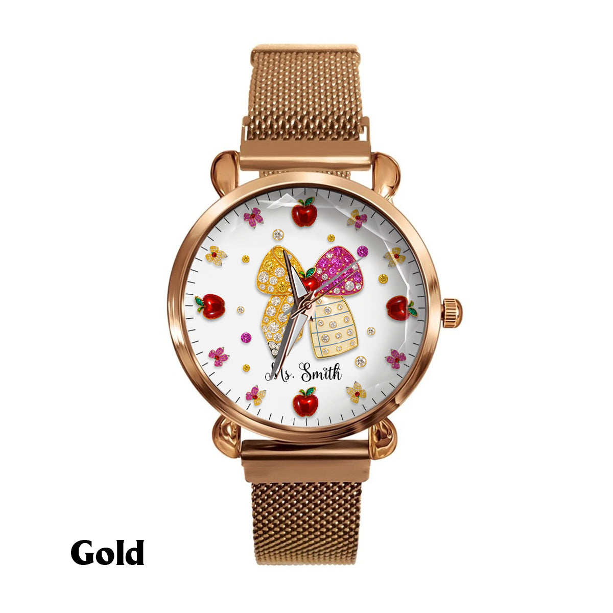 Love Being A Teacher - Personalized Teacher Women Hand Watch