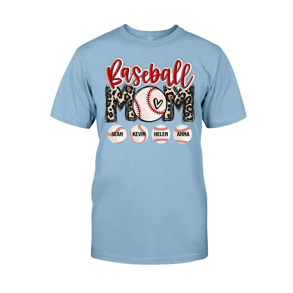 Baseball Mom - Personalized Baseball T-shirt and Hoodie