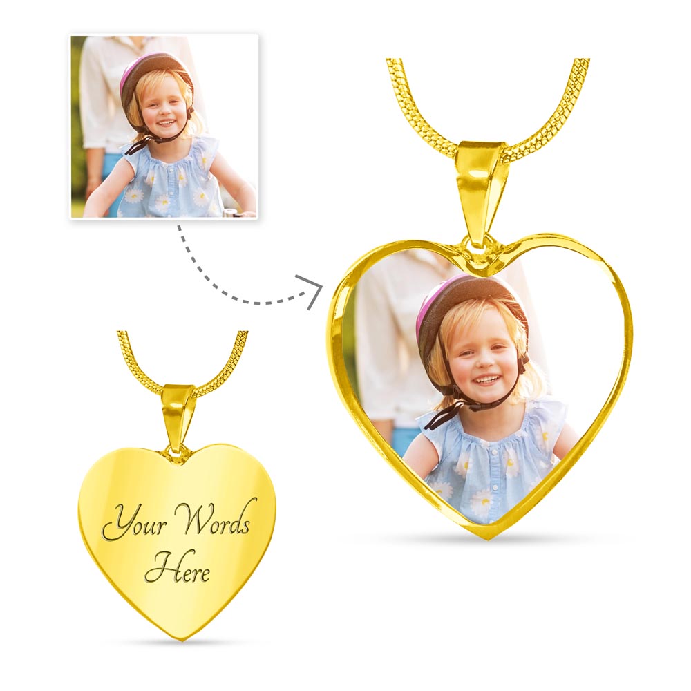 This Is Us - Personalized Couple Ohana Heart Pendant Necklace - sth5300