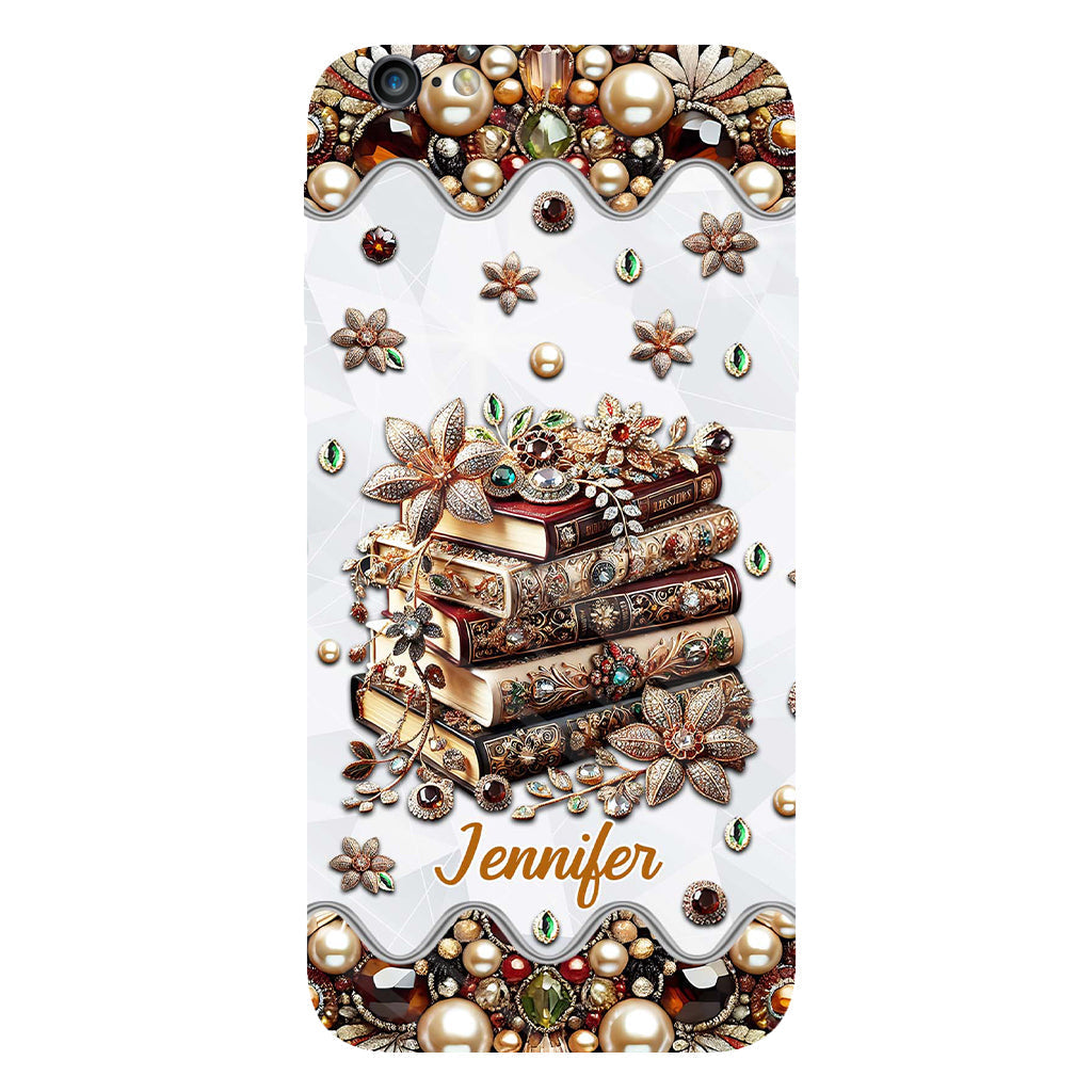 Just A Girl Who Loves Books - Personalized Book Full Print Phone Case
